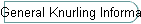 General Knurling Information